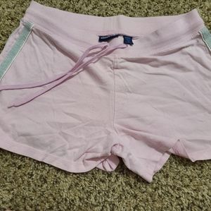 Limited Too light pink workout shorts